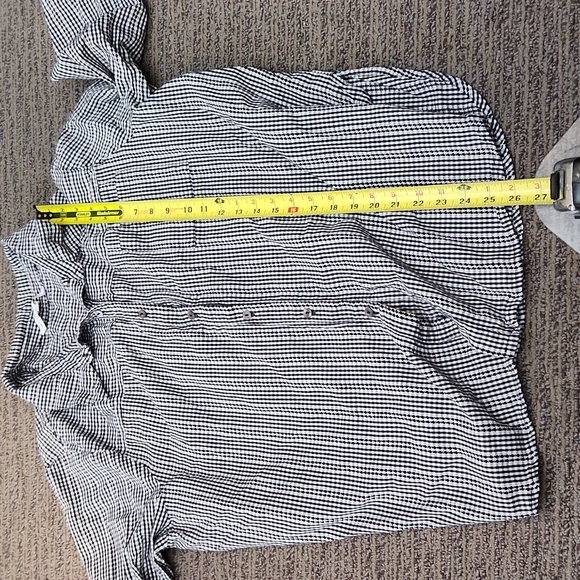 The Nines by Hatch Gingham Button Down Maternity Shirt Size XXL - Picture 14 of 15